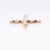 Antique Edwardian 14k Gold, Diamond, & Baroque Pearl Cross Necklace Pendant For Sale - Image 12 of 12