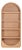 Marlow Natural Wood Bookcase For Sale - Image 10 of 10