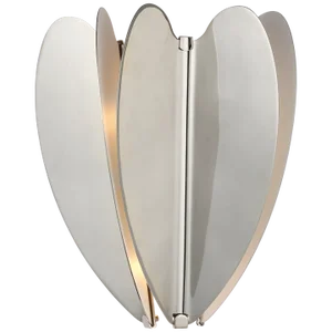 Kate Spade New York for Visual Comfort Signature Danes Small Sconce in Polished Nickel