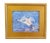 Contemporary Snow Goose Taking Flight Lake Oil Painting by Sean Wu Including Antiqued Gold Wood Frame For Sale - Image 3 of 10