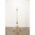 Dimensions: 78” H x 27 ½” W x 27 ½” D A large, hand-carved and painted French pricket floor candlestick (also called a...
