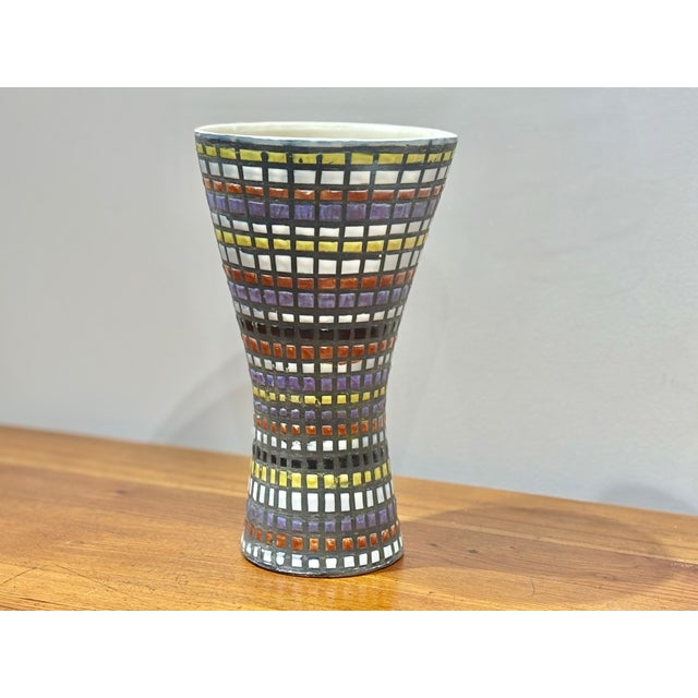 Blue Diabolo Vase by Roger Capron, 1970s For Sale - Image 8 of 9