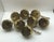 Vintage MCM Brass 9 Lotus Flower Candelabra For Sale In Phoenix - Image 6 of 10