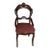 1920s Antique Traditional Carved Mahogany Side Chair For Sale