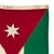Small Vintage Cotton Flag of Jordan For Sale - Image 4 of 4