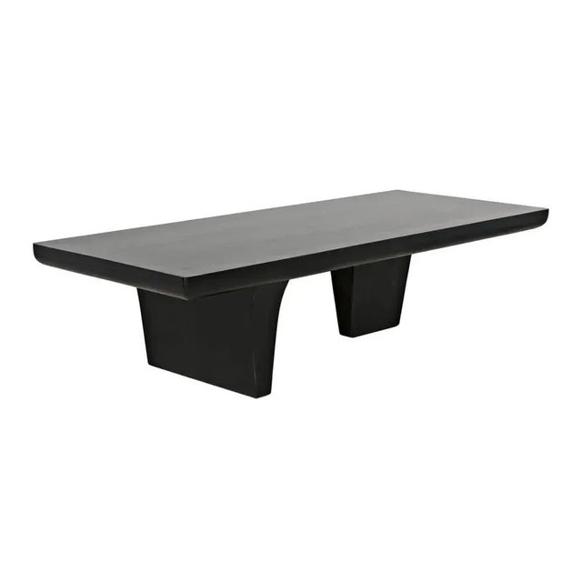 Mid-Century Modern NOIR Ward Coffee Table, Hand Rubbed Black For Sale - Image 3 of 5