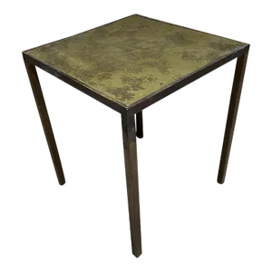 1960s Arturo Pani Mexican Modernist Side Table with Eglomise