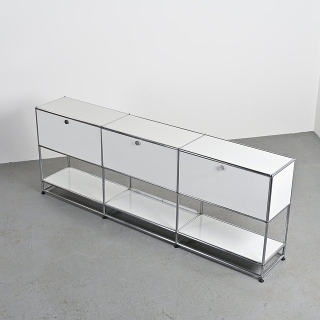 Sideboard with Three Doors from USM Haller, Switzerland, 1970 For Sale - Image 6 of 18