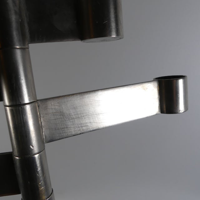 Steel Candleholder by Georges Bourgeois for Habitat, 1970s For Sale - Image 6 of 14