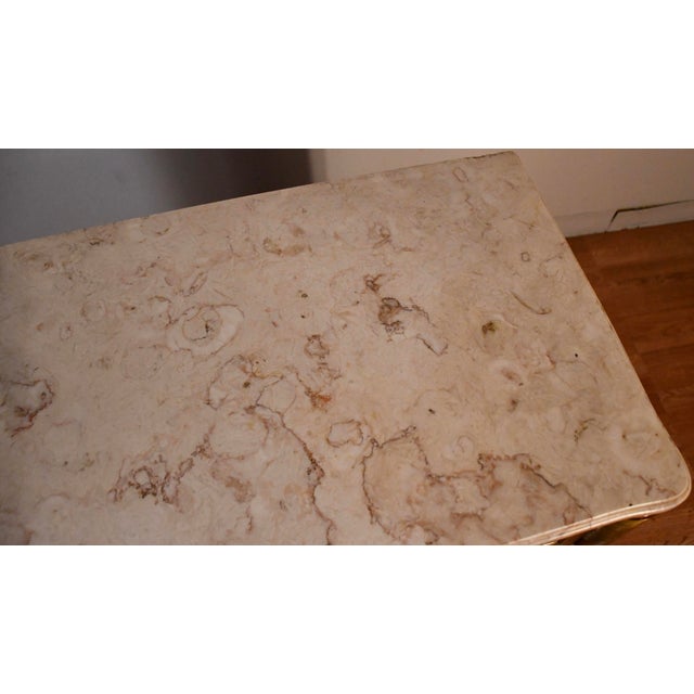 1920s Antique French Louis XVI Mahogany Marble Top Commode Dresser For Sale - Image 15 of 15