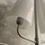 Space Age Table Lamp with Curved Opal Glass Shade and Two Lights attributed to Mazzega For Sale - Image 9 of 12