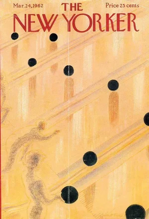 1962 Original New Yorker Cover, March 24 (Garrett Price), Sports, Bowling