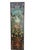 Realism Late 20th Century Maitland Smith Hand Painted Monkey Landscape Crackled Coromandel Wall Panel - Set of 2 For Sale - Image 3 of 16