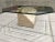 Postmodern Maitland-Smith Style Brass & Glass Coffee Table in Tessellated Stone For Sale - Image 10 of 13