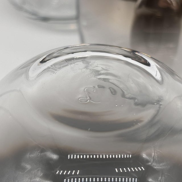 Mid-Century Modern Vintage Libbey Silver Fade Roly Poly Glasses, Set of 4 For Sale - Image 3 of 8