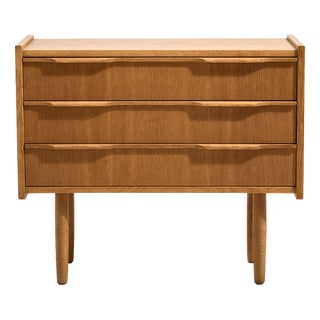 Mid-Century Oak Nightstand, 1960s For Sale