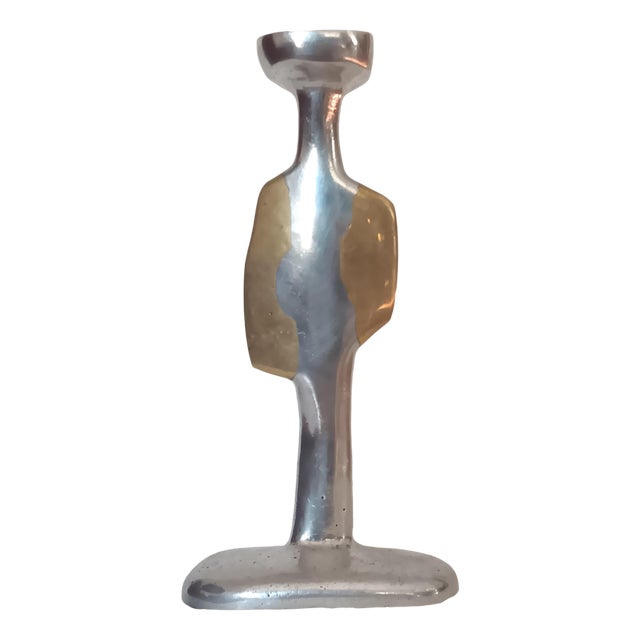 Brutalist Candleholder by David Marshall, 1990s For Sale