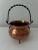 Mid-Century Modern Vintage Mid 20th Century Copper Cachepot Cauldron For Sale - Image 3 of 7