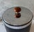 1960s Mid Century Modern Black Faux Alligator, Chrome and Wood Ice Bucket by Kromex For Sale In Austin - Image 6 of 11