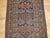 Antique Malayer Area Rug, Hand-Knotted Wool, Geometric Pattern, 4x6, Ivory & Navy For Sale - Image 13 of 18