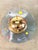Atomic Era MCM Vacumet Inc. Gold "Solar System" Coin Bank For Sale - Image 4 of 11