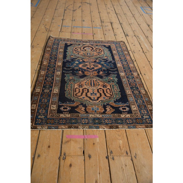 Textile Vintage Fine Malayer Rug 3' X 4'4" For Sale - Image 7 of 9