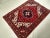 Vintage Persian Heriz Serapi Area Rug in Near Square Size in Red, Ivory, Navy For Sale - Image 9 of 9