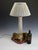 Neoclassical Grand Tour Lion and Fluted Column Table Lamp in Gilt Wood, 1880 For Sale - Image 3 of 18
