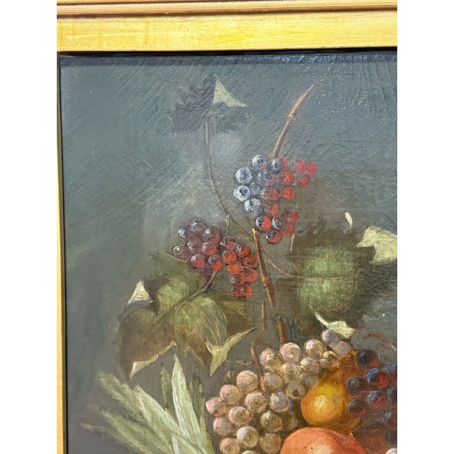 American Attributed to George Whitaker (American, 1840–1916), "Still Life of Fruit" For Sale - Image 3 of 12