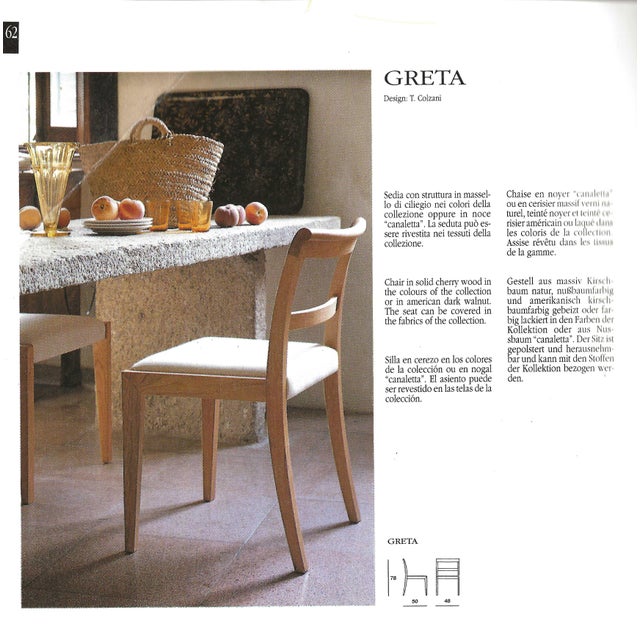 Porada Notorius 4 Dining Table and Greta Chairs For Sale - Image 16 of 18