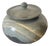 Large Hand Thrown Studio Pottery Lidded Jar With Crystalline Glaze For Sale