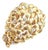 Vintage David Webb Diamond Yellow Gold Large Pin Brooch For Sale