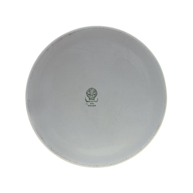 Ceramic Este Ceramiche for Tiffany Cachepot Large Hand Painted Italian Ceramic Planter For Sale - Image 7 of 7