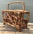 Vintage Bamboo Newspaper Rack For Sale In West Palm - Image 6 of 12