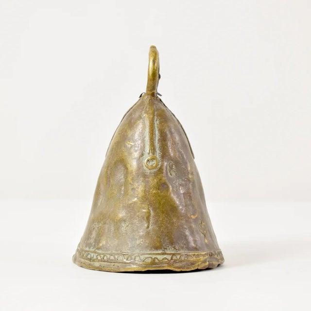 Early 20th Century Benue Brass Bell Nigeria For Sale - Image 4 of 10