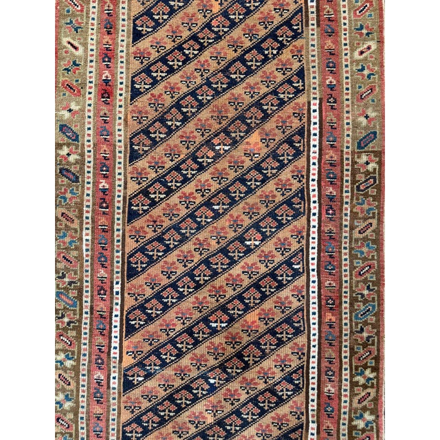 Persian Antique Lory Tribal Gallery Runner Rug - Circa 1880 For Sale - Image 4 of 7