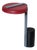 Ron Rezek Red, Gray and Black Model 110 Desk Lamp For Sale