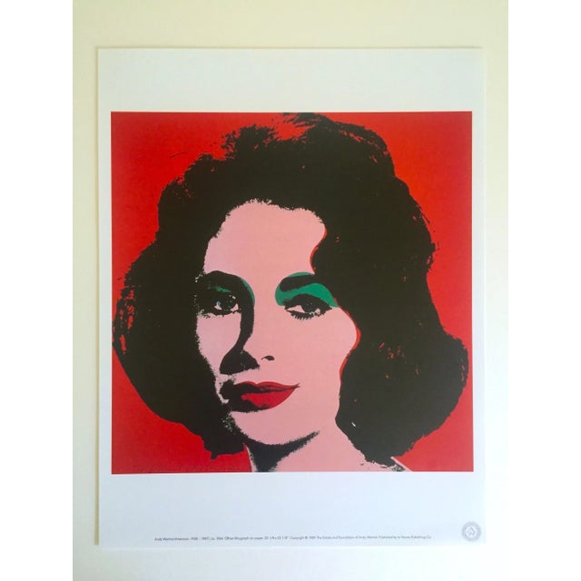 【貴重】Andy Warhol 1989 originalポスター Printable Andy Warhol - 1989 vintage pop art exhibition poster