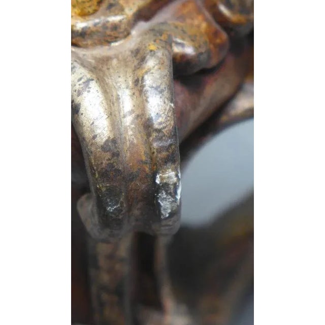 Coffee Late 19th Century Venetian Silver Gilt Carved Wood Coffee Table For Sale - Image 8 of 9