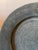 Metal Large Late 19th Century Wall Hanging Antique Copper Middle Eastern Charger Plate For Sale - Image 7 of 11
