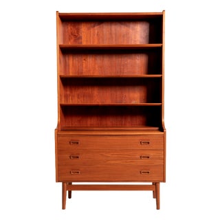 Bornholmereolen Bookcase by Johannes Sorth for Bornholms Møbelfabrik, 1950s For Sale