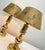 Vintage Brass Spheric Table Lamps, France, 1960s, Set of 2 For Sale - Image 12 of 14