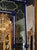 Traditional Venetian Etched Glass Mirrors With Cobalt Blue Accents For Sale - Image 3 of 8