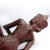 Brown Vintage Polychrome Wood Thai Musican Figurine, 1960s For Sale - Image 8 of 11