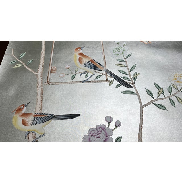 If you love the look of De Gournay wallpaper but not the price, this is for you. Hand-Painted Chinoiserie Wallpaper |...