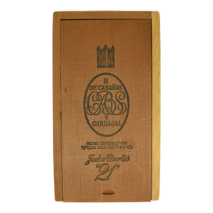 "21" Club Jack & Charlie's Cigar Box