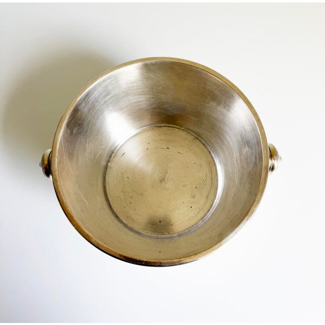 Silver Vintage Fratelli Broggi Milano Ice Bucket For Sale - Image 8 of 10
