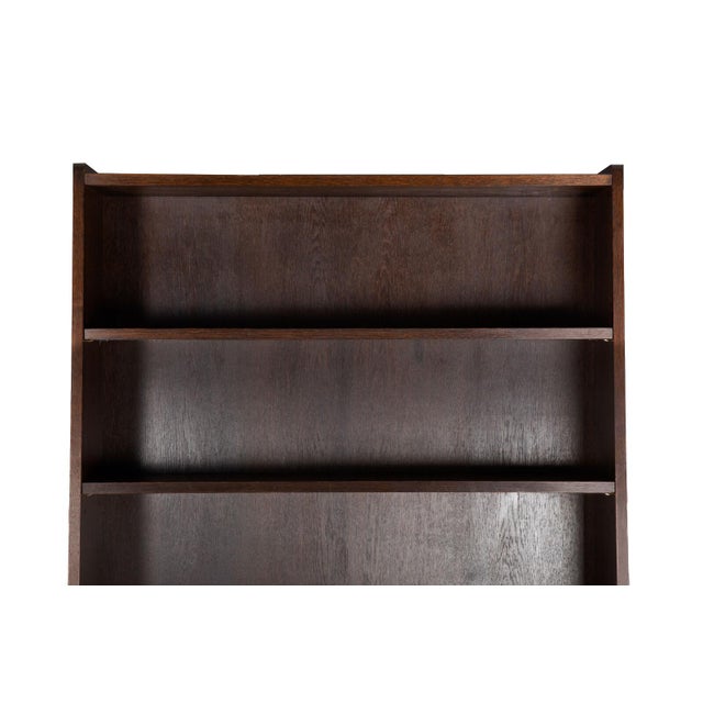 Ebonized Oak Bookcase by Johannes Sorth for Nexo Mobelfabrik For Sale - Image 6 of 17