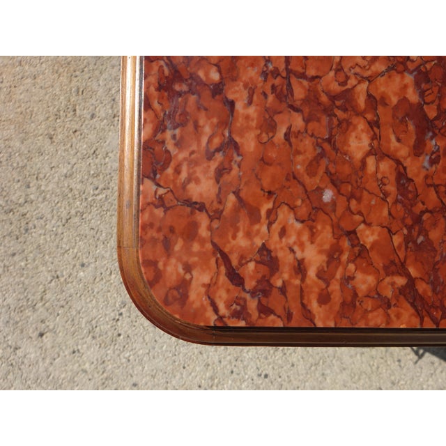 Vintage Walnut Dressing Table, 1950s For Sale - Image 12 of 18