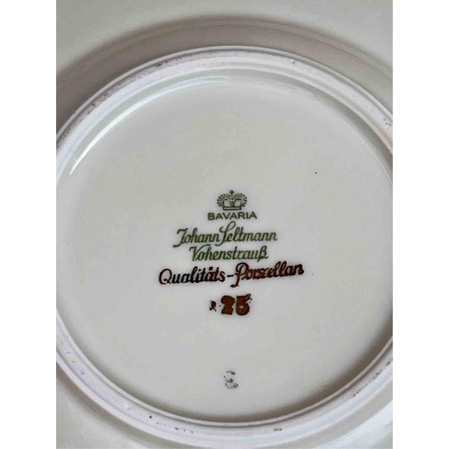 Mid-Century Porcelain Tea Service by Johann Seltmann Vohenstrauß, Germany, 1950s, Set of 12 For Sale - Image 4 of 13